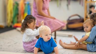 
		Kleinkinder in der Kindertagespflege
	