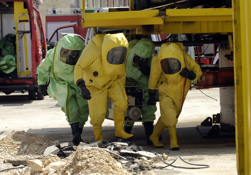 ein team von einem Atomkraftwerk